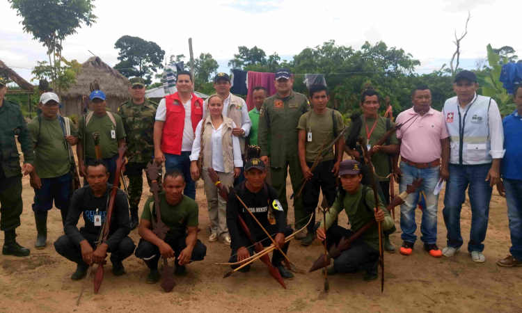 En Guainía, autoridades visitan comunidades indígenas 