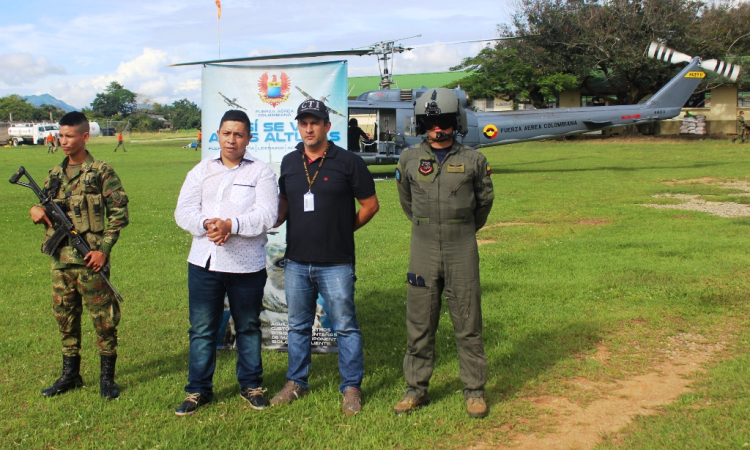 Oportuno traslado aéreo permitió judicialización de alias “El Gordo” exintegrante de las autodefensas - Bloque Tolima