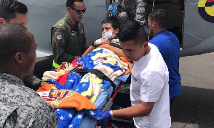 Niño sobreviviente de la Catástrofe de Mocoa fue trasladado de Neiva a Pasto