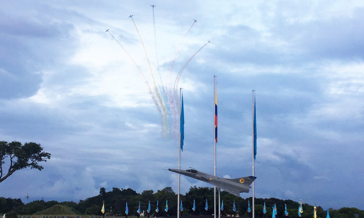 Fuerza Aérea Colombiana y la CIAC celebran 10 mil horas de vuelo del primer avión militar construido en Colombia