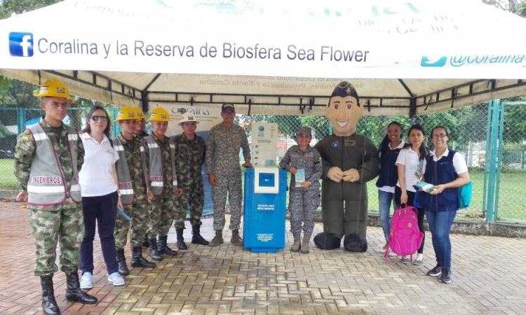 Grupo Aéreo del Caribe se vincula a recolección de residuos peligrosos en San Andrés Islas