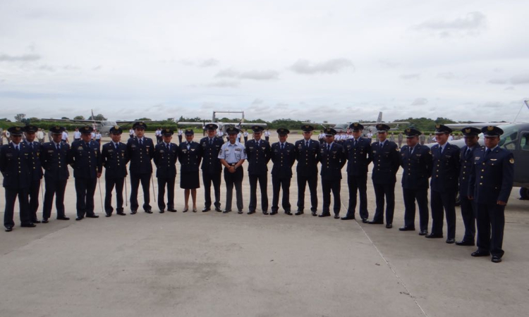 Suboficiales ascienden en el Grupo Aéreo del Casanare