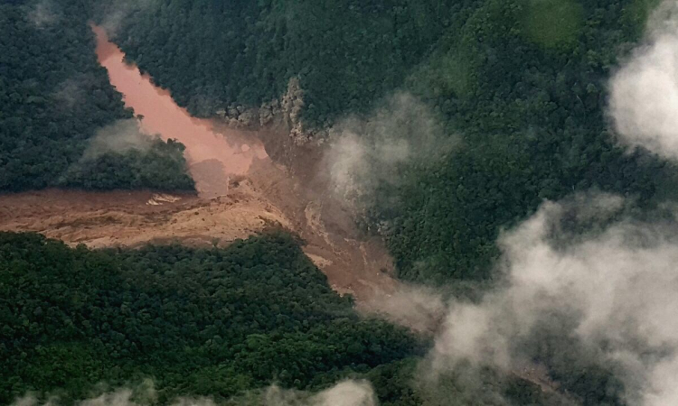 Fuerza Aérea monitorea río Guacavía