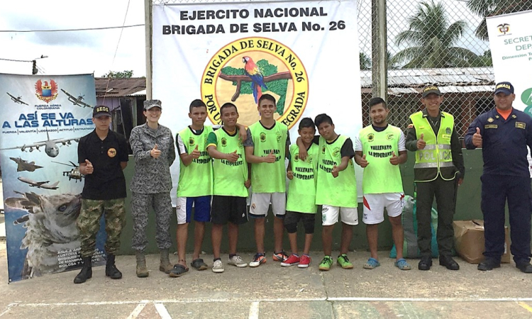 Grupo Aéreo del Amazonas participa en actividades para la inclusión social