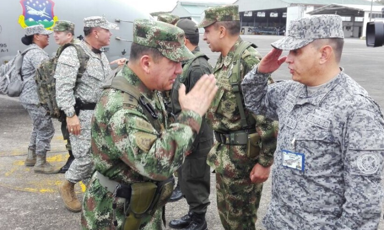 Comandante General Fuerzas Militares destaca resultados operacionales desde el Comando Aéreo de Combate No. 2