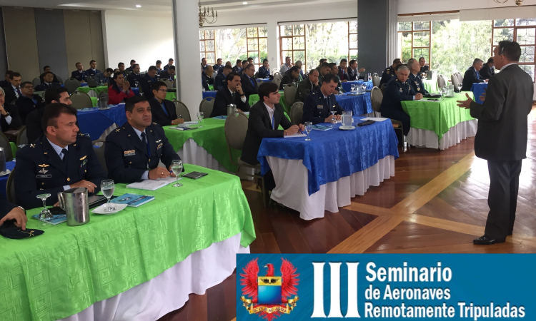 III Seminario Internacional de Aeronaves Remotamente tripuladas, ART, en Colombia