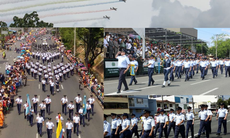 Revista Aérea engalanará desfile del 20 de julio en Cali