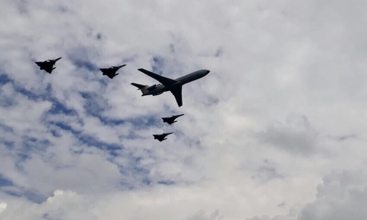 Aeronaves del Comando Aéreo de Combate No. 1 participan en la F-AIR 2017