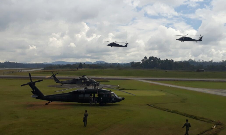 Fuerza Aérea Colombiana muestra sus Capacidades en la VIII Versión de la Feria Aeronáutica Internacional