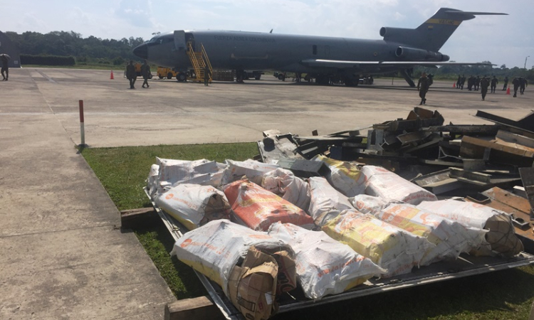 Fuerza Aérea mitiga el deterioro ambiental en la región amazónica