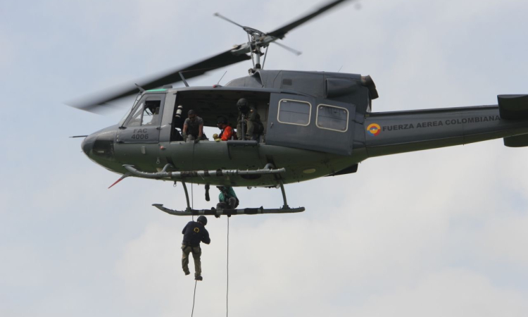 Fuerza Aérea Colombiana fortalece sus capacidades para la atención de emergencias