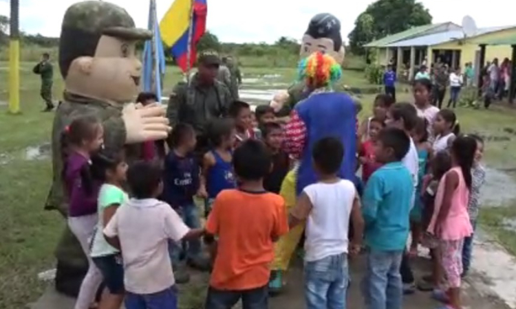 Fuerza Aérea beneficia población de Puerto Principe en Vichada 