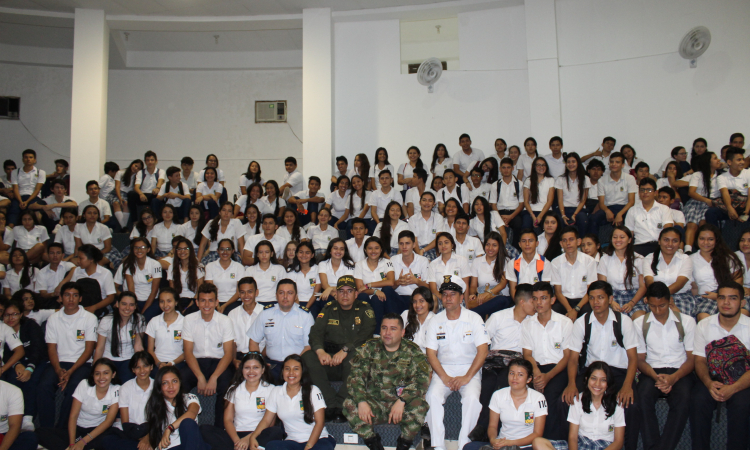 Socialización Proceso de Incorporación del GACAS en Colegio de Yopal 