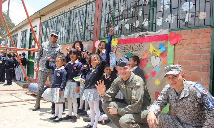 CATAM celebró el Día Nacional de los Derechos Humanos con las niñas y niños de Funza