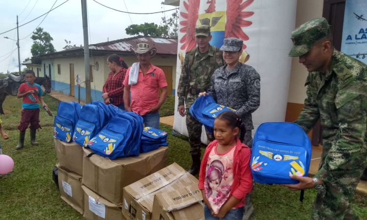 Operación “Sabiduría” llevó bienestar a El Aro, Ituango