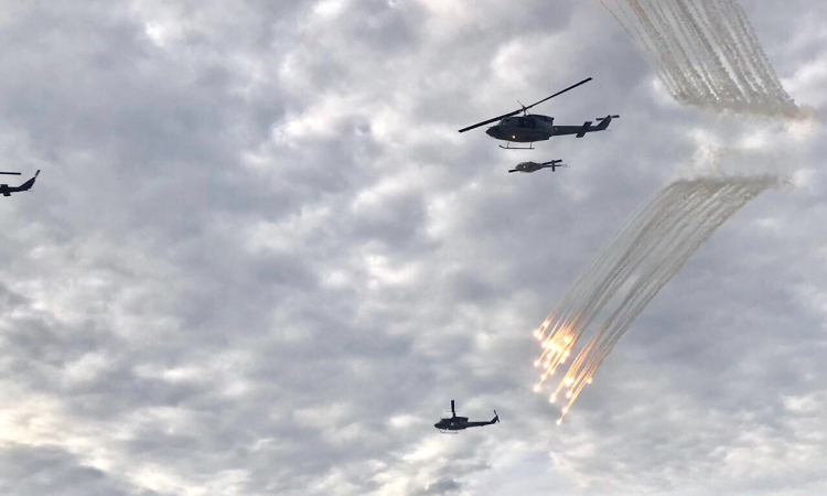 Sexagésimo Tercer Aniversario de la Escuela de Helicópteros para las Fuerza Armadas de la Fuerza Aérea Colombiana