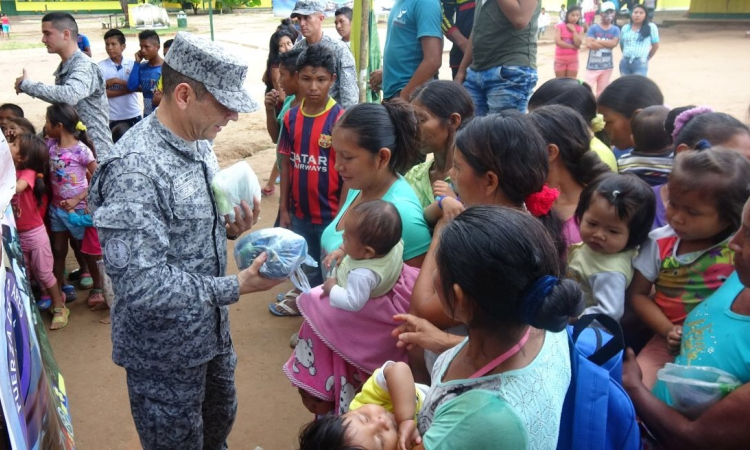 Fuerza de Tarea ARES beneficia a la población del Vichada 