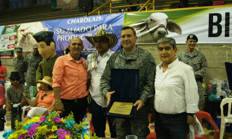 Base Aérea de Palanquero presente en Feria Agroindustrial y Ganadera de La Dorada Caldas