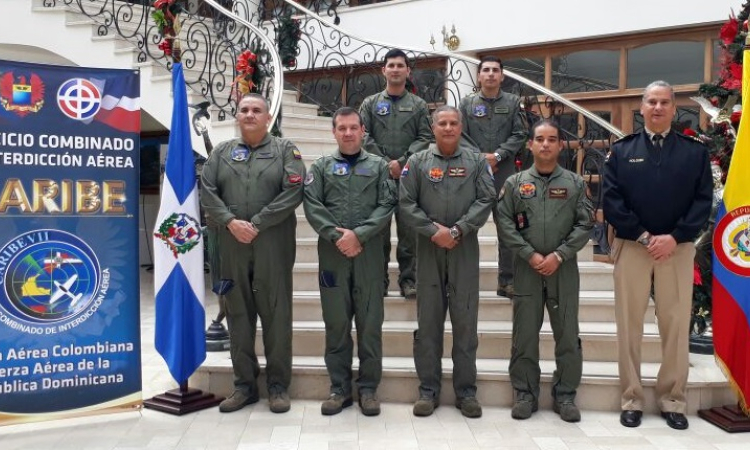 Colombia y República Dominicana se preparan para el ejercicio de interdicción aérea CARIBE VII