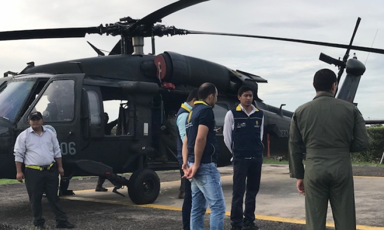 Fuerza Aérea sobrevuela ríos del Casanare 