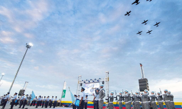 98 años de gloria, engalanaron los cielos barranquilleros 