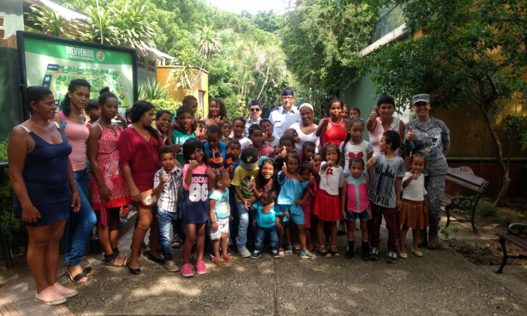 Niños de Sitio Nuevo visitan por primera vez el zoológico de Barranquilla