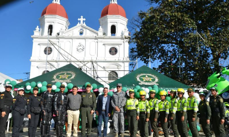 CACOM 5 participó en el lanzamiento del Plan de Seguridad para Antioquia