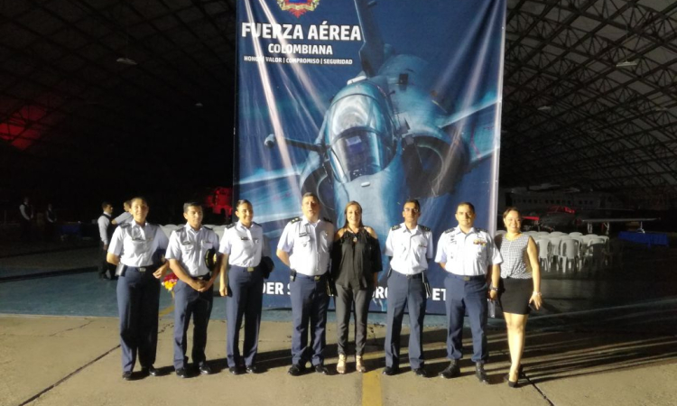 Comando Aéreo de Combate No. 1 exaltó a los mejores