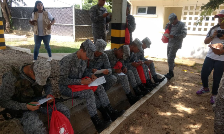 Fuerza Aérea Colombiana benefició soldados en la Guajira