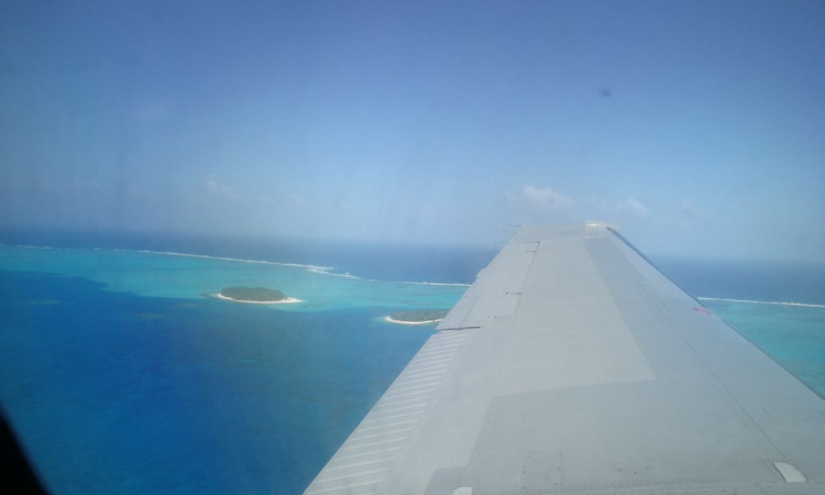 Fuerza Aérea Colombiana efectúa patrullajes en los cielos del Caribe Colombiano