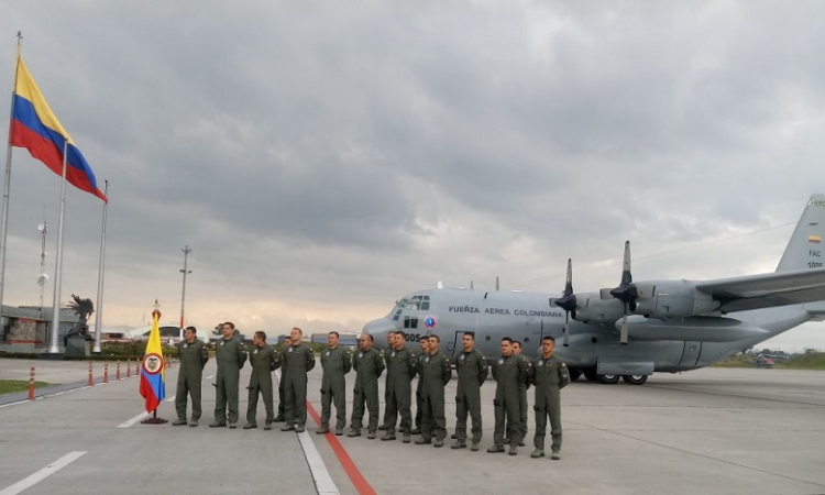 Fuerza Aérea Colombiana presente en Expedición Científica en la Antártida 2018