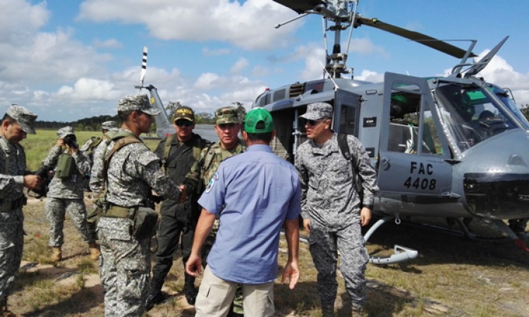 Parque Nacional el Tuparro es vigilado por la Fuerza Aérea durante temporada de pesca