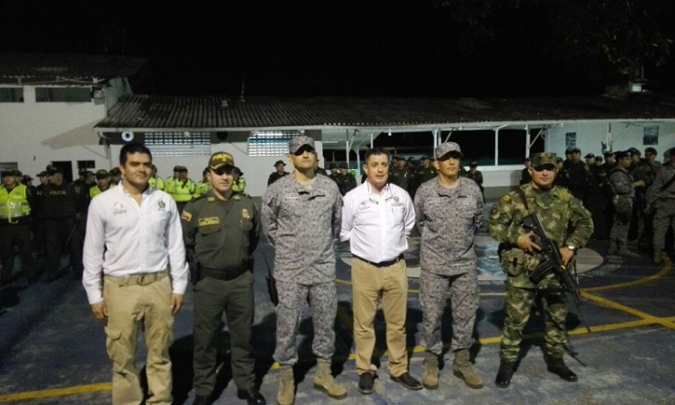 Fuerza Pública brinda seguridad en Tolima