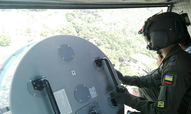 la Fuerza Aérea invita a los melgarenses a mantener la calma