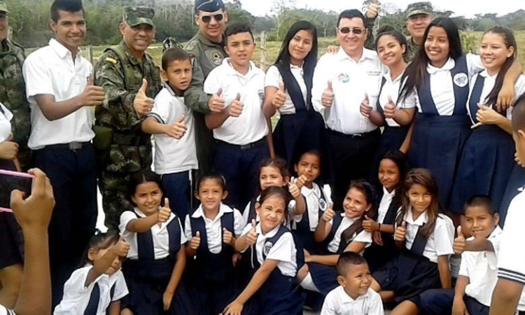 San Juan del Losada, en el corazón de las Fuerzas Militares