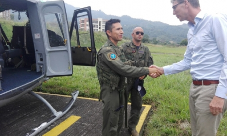 Fuerza Aérea Colombiana contribuye a la protección del medio ambiente