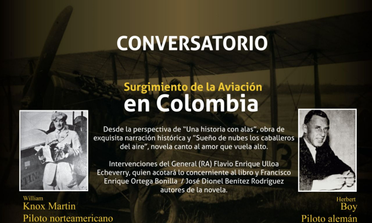 Conversatorio Surgimiento de la Aviación en Colombia