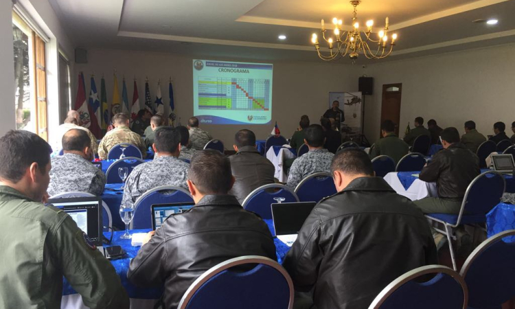 Conferencia de Planeamiento del ejercicio internacional Ángel de los Andes II 2018  