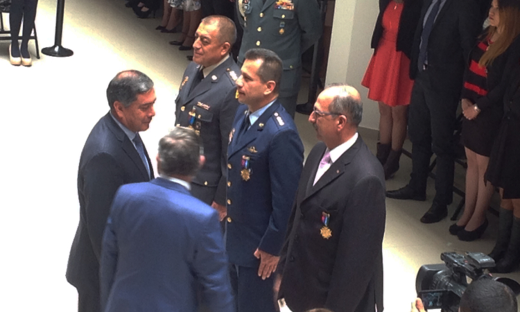Fuerza Aérea Colombiana acompañó la celebración de los 71 años de Caja de Honor