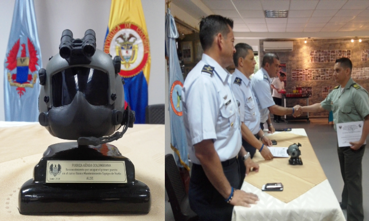 Suboficiales Fuerza Aérea e integrantes Policía Nacional, culminan Curso en Cacom 4