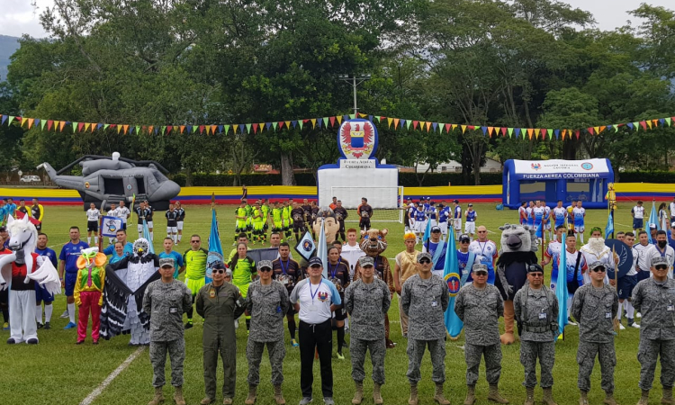 Primer Mundialito Centenario de Fútbol -5 de la Fuerza Aérea Colombiana