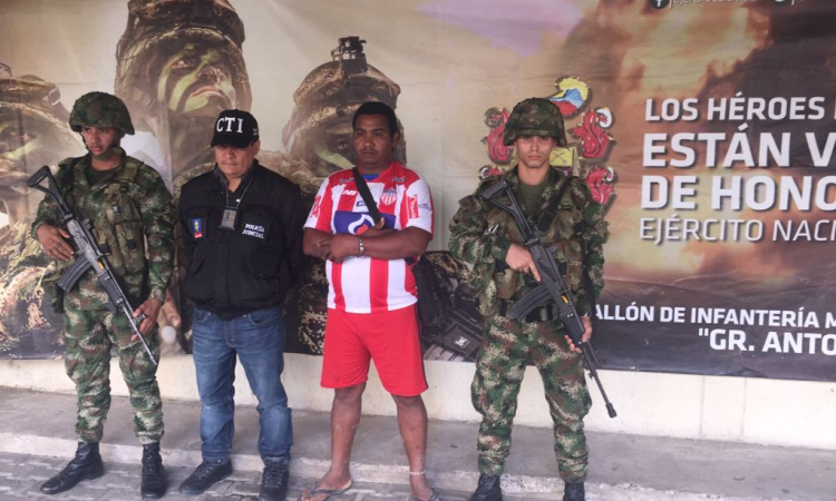 Alias ‘Peludo’ integrante del Clan del Golfo es capturado en el Departamento de Bolívar