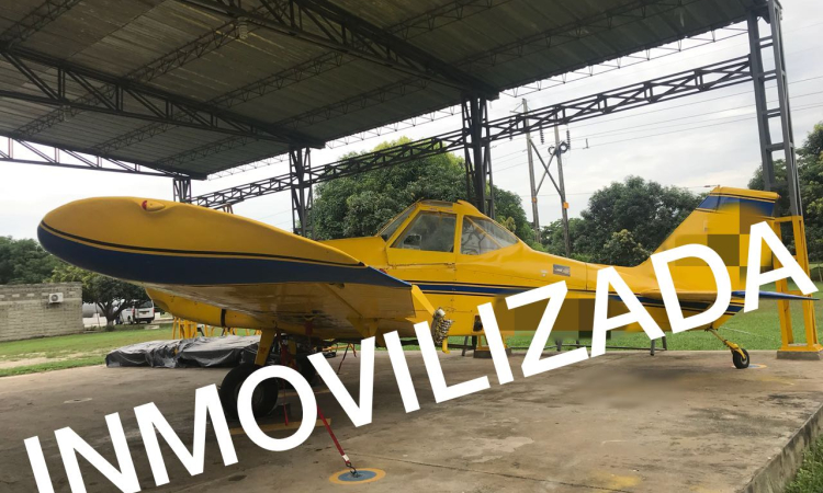 Inmovilizadas administrativamente cinco aeronaves en el Departamento del Magdalena
