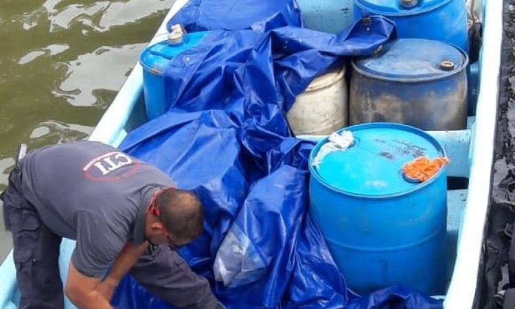 296 Kilos de clorhidrato de cocaína fueron incautados en el Golfo de Urabá