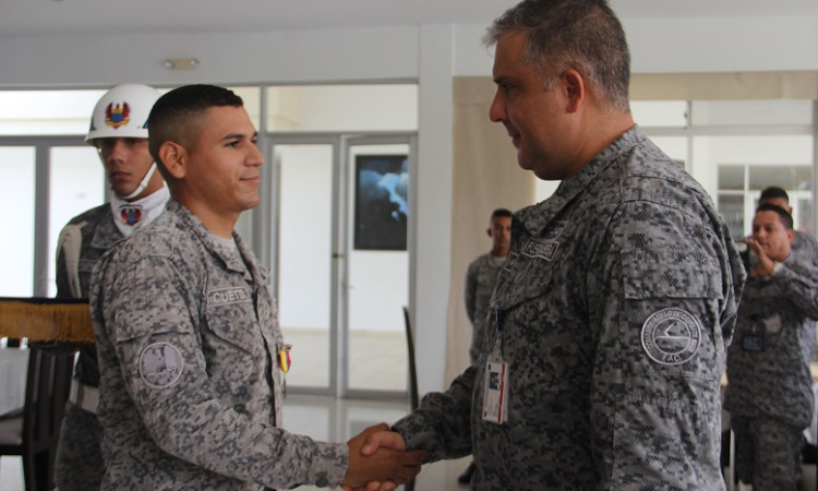 Licenciamiento de soldados del tercer contingente de 2016