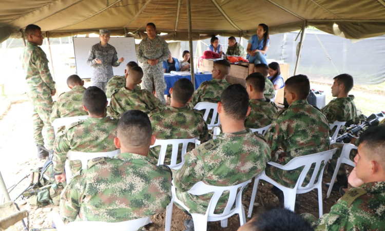 Fuerzas Militares potencializan formación en igualdad de género