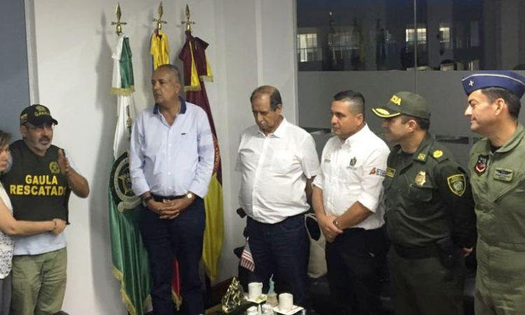 Fuerza Aérea Colombiana apoyó liberación de secuestrado en el departamento del Tolima