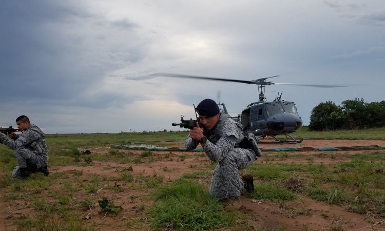 Fuerza Aérea Colombiana realizó ejercicio de asalto aéreo en Vichada