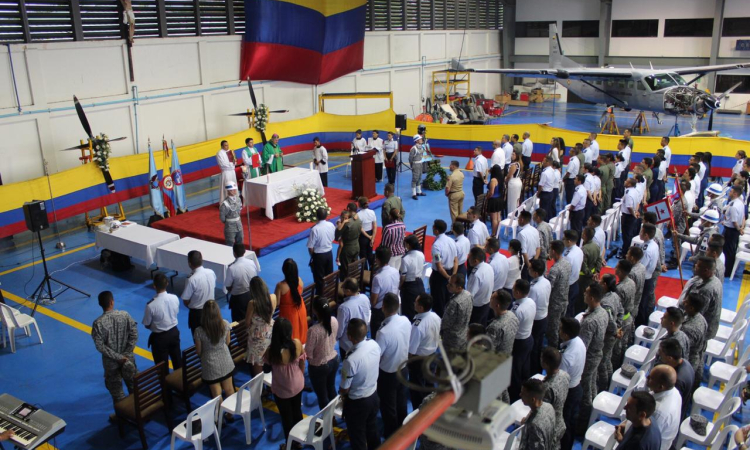 Grupo Aéreo del Casanare celebra los 99 años de la Fuerza Aérea