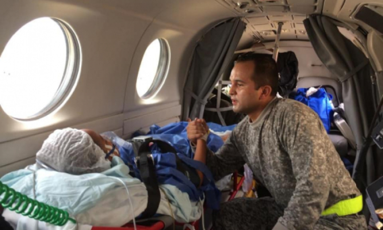 En reacción inmediata dos menores heridas en Bahía Solano fueron evacuadas por la Fuerza Aérea